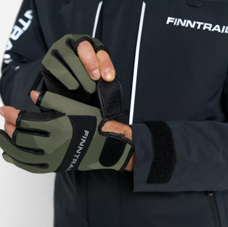 Перчатки Finntrail Neosensor 2730 CamoShadowGreen