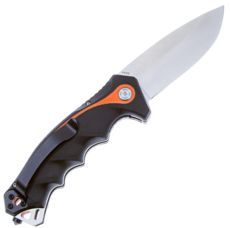 Нож BOKER Chainsaw Attendant Satin, рук-ть пластик, клинок 440B