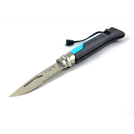 Нож Opinel №8 Outdoor, нержавеющая сталь, синий